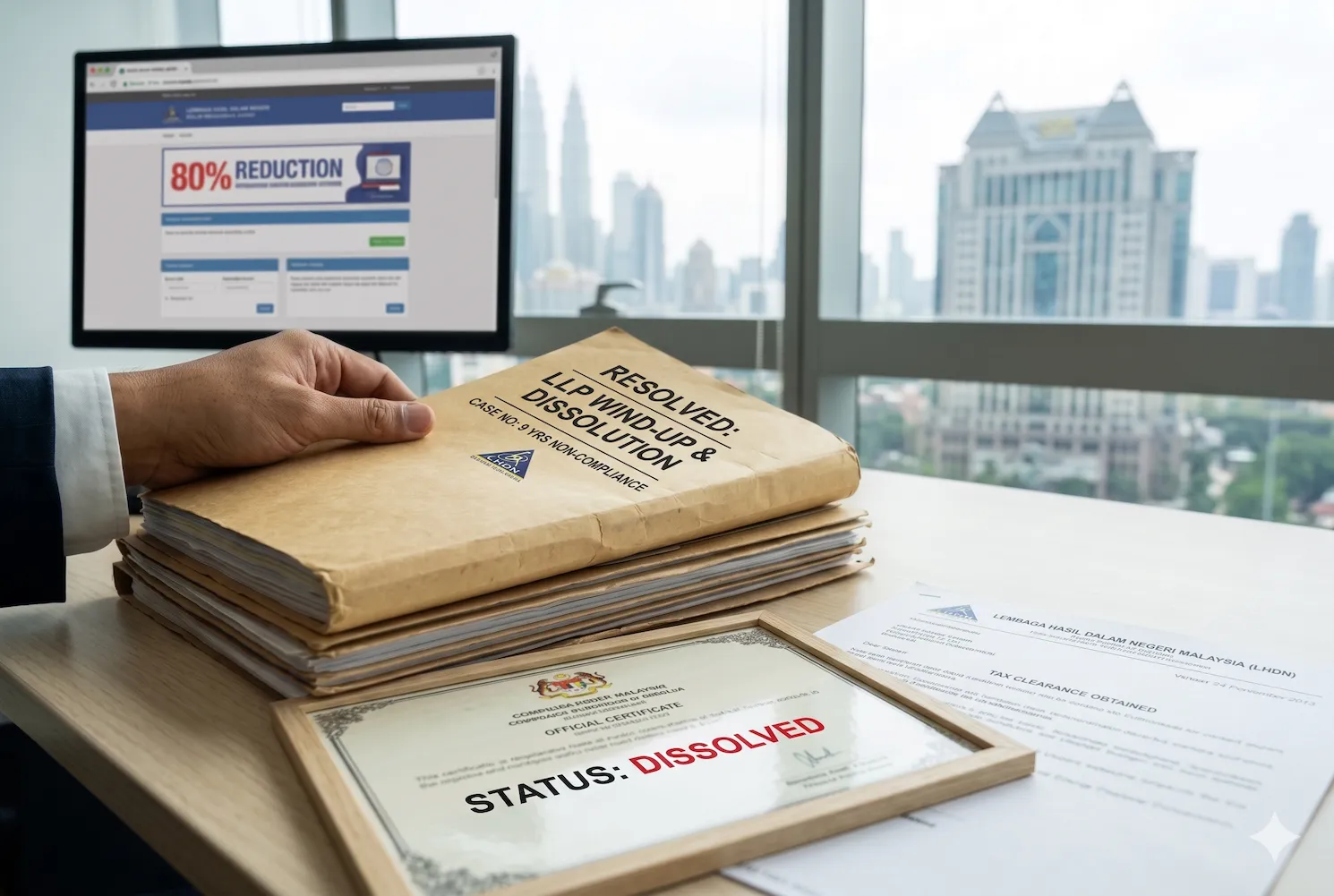 Resolving Years of Non-Compliance for an Orderly LLP Closure